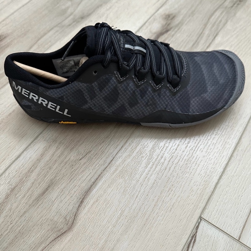 Merrell VAPOR GLOVE 3 BLACK/SILVER NOIR USA 6.5